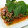 ลาบวุ้นเส้น ที่ ร้านอาหาร Zaap Express อารีย์
