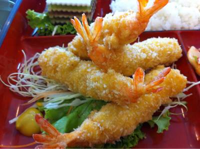 เบนโตะเทมปุระ ที่ ร้านอาหาร Inaho (อินาโฮ)
