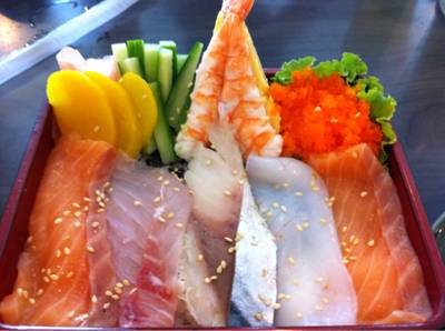 ข้าวชิราชิ ที่ ร้านอาหาร Inaho (อินาโฮ)