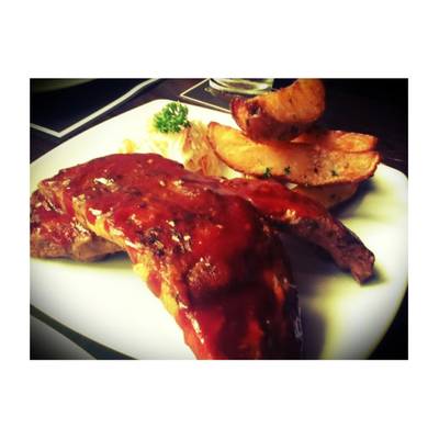 barbq :) ที่ ร้านอาหาร Wine Connection Tapas Bar & Bistro Rain Hill