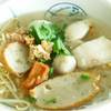 ก๋วยเตี๋ยวน้ำใส ที่ ร้านอาหาร ร้านก๋วยเตี๋ยวปลา ด๊อกเตอร์รวมโชค