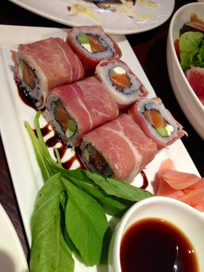 Parma Maki ที่ ร้านอาหาร On the table tokyo café Central World