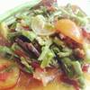 ตำถั่วปู แซ่บ ๆ เผ็ด เปรี้ยว หวาน ครบรส ที่ ร้านอาหาร ก๋วยเตี๋ยวเรือปากแดง