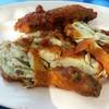 ไก่อร่อยเหอะ ที่ ร้านอาหาร ส้มตำถนนตก