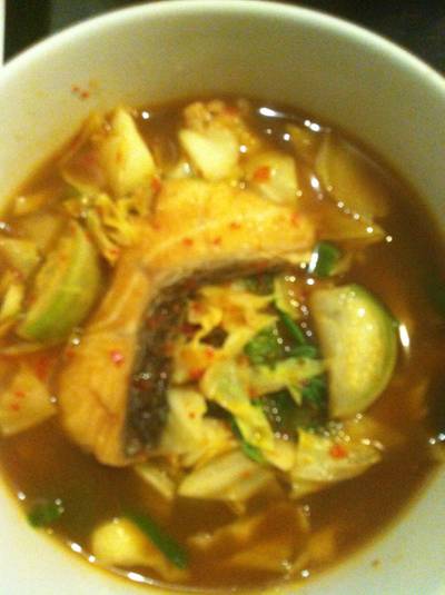 แกงอ่อมปลาช่อน ที่ ร้านอาหาร บ้านส้มตำ ซอยศรีเวียง