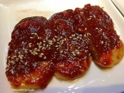 เซอร์ลอยด์หมักซอสอิยากิ ที่ ร้านอาหาร IYAGI (อิยากิ)