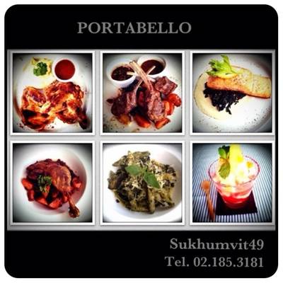 try out the yummy!!
tel 02-1853181
tue-fri 17.00-22.00
sat-sun 11.30-22.00
ที่ ร้านอาหาร Portabello try out the yummy!!
tel 02-1853181
tue-fri 17.00-22.00
sat-sun 11.30-22.00
ที่ ร้านอาหาร Portabello