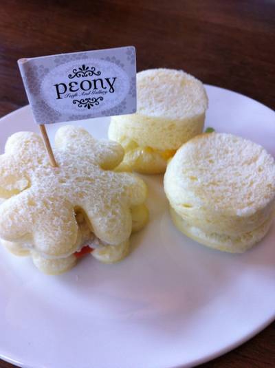 มินิแซนวิช ที่ ร้านอาหาร Peony Tea Room The Circle The Circle