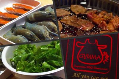 Gyuma ปิ้งย่างร้านโปรด ที่ ร้านอาหาร Gyuma