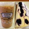 นั่งเล่นไปพลางๆ กับ Ice Coffee+ Blueberry Cheese At AMOR ที่ ร้านอาหาร Amor เซ็นทรัลพระราม 3