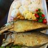 เมี่ยงปลาทู ที่ ร้านอาหาร ไซง่อน ริมไทร