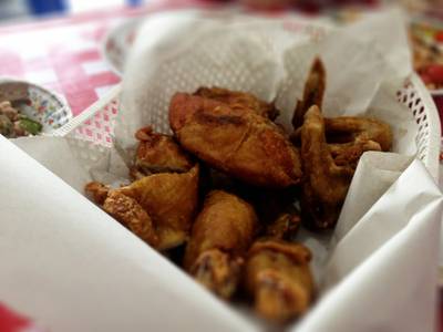 ร้านอาหาร ร้านไก่ทอด8กระทะ