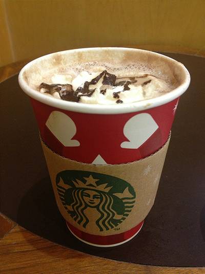 Hot Mocha Peppermint สาขานี้อร่อยเข้มข้นดีค่ะ :) ที่ ร้านอาหาร Starbucks The Mall บางแค