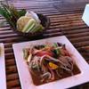 ส้มตำปูปลาร้า รสแซ่บเวอร์จริงๆ ที่ ร้านอาหาร ส้มตำพอใจ