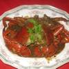 ปูทะเลผัดพริกไทดำ ที่ ร้านอาหาร จานทองแท้