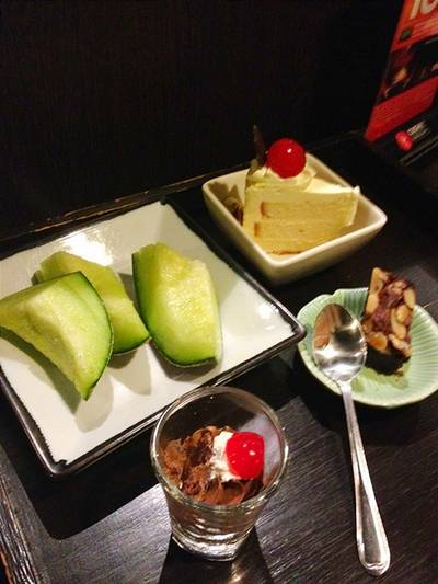 เมลอน หวานหอม กินแบบไม่อั้นนนนนน. ที่ ร้านอาหาร Oishi (โออิชิ) Siam Discovery