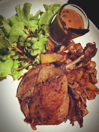 espresso duck...very creative!! ที่ ร้านอาหาร Espresso Gallery