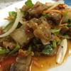 special request by me ยำหมูกรอบ ที่ ร้านอาหาร ยำโหลแก้ว
