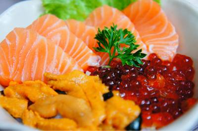 Sakana Tri  ที่ ร้านอาหาร Sakana Sushi & Sashimi