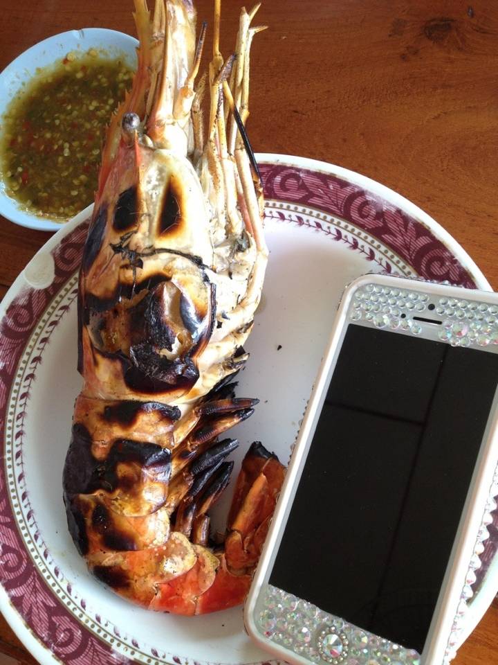 ร้านอาหาร กุ้งเผาทองชุบ