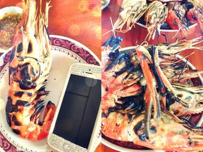 ร้านอาหาร กุ้งเผาทองชุบ