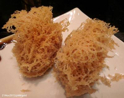 เผือกทอด ที่ ร้านอาหาร MK Gold Siam Paragon