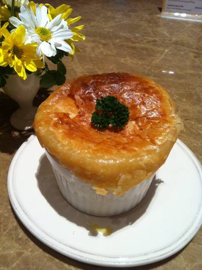 Chicken Pot Pie ที่ ร้านอาหาร Buttercup