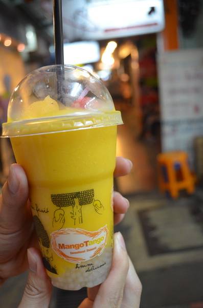 มะม่วงปั่น ที่ ร้านอาหาร Mango Tango สยามสแควร์