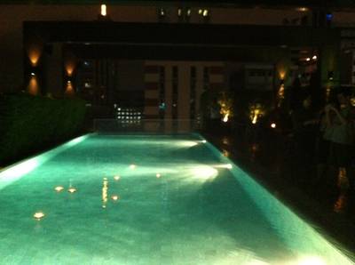 Vie Dining เห็นกระทงนั่นไหม 555 ที่ ร้านอาหาร Vie Dining