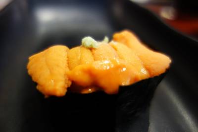 ไข่หอยเม่น(Uni) ที่ ร้านอาหาร Sushi Masa ราชเทวี