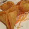 fried dumpling ที่ ร้านอาหาร ห้องอาหารหลินฟ้า