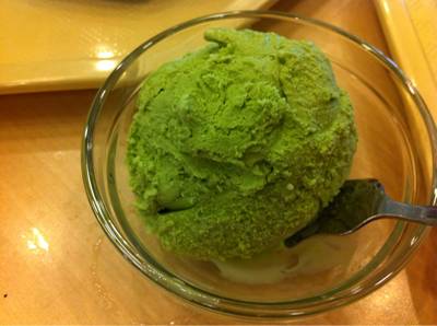 ไอติมชาเขียว ที่ ร้านอาหาร Pepper Lunch Chamchuree Square