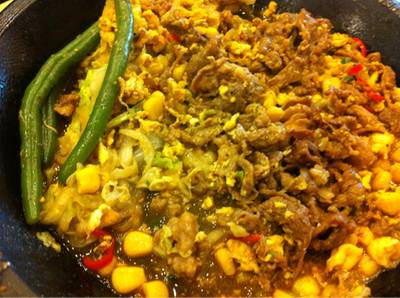 Beef yakiniku ที่ ร้านอาหาร Pepper Lunch Chamchuree Square