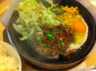 beef yakiniku ที่ ร้านอาหาร Pepper Lunch Chamchuree Square beef yakiniku ที่ ร้านอาหาร Pepper Lunch Chamchuree Square