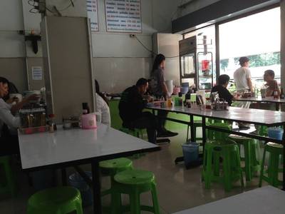 บรรยากาศร้าน ไม่ใช่ห้องแอร์นะครับ ที่ ร้านอาหาร รสดีเด็ด จุฬา ซอย 9