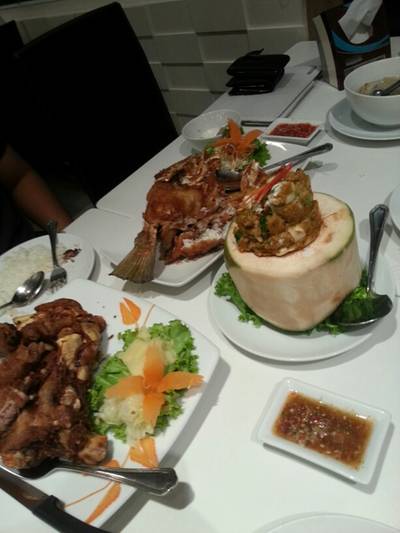 พุทธรักษา ที่ ร้านอาหาร พุทธรักษา เรสเทรอง
