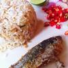 ข้าวผัดปลาทู  ที่ ร้านอาหาร ประตูสีฟ้า