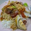 ข้าวหมูแดง+หมูกรอบ+กุนเชียง ที่ ร้านอาหาร ศิริพรโภชนา