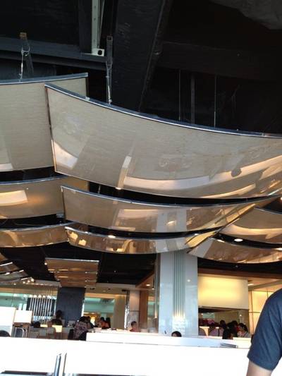 เพดานร้าน ที่ ร้านอาหาร Hotpot ฮอทพอท Seacon Square
