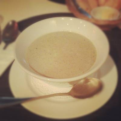 Mushroom Soup ที่ ร้านอาหาร Le Bistro 