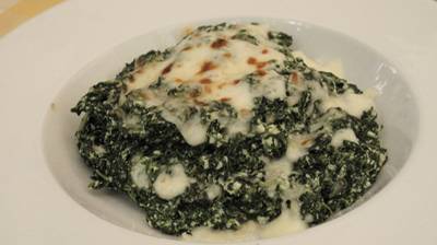 spinach lasagna ที่ ร้านอาหาร Pizzeria Limoncello