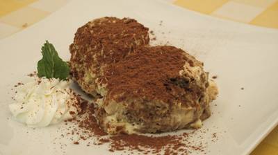 tiramisu ที่ ร้านอาหาร Pizzeria Limoncello