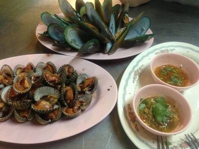 ร้านอาหาร หอยแครงลวก ซอยเท็กซัส