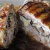 Stuffed Pork Chop Mustard Sauce ที่ ร้านอาหาร Mellow Crystal Park