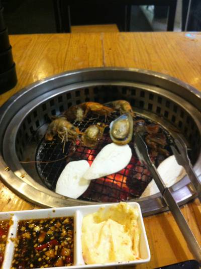 sea food is normal
but beef is very good ที่ ร้านอาหาร Miyabi Japanese Buffet The Mall ท่าพระ