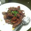 เป็ดทอดกระเทียม ที่ ร้านอาหาร Fei Ya