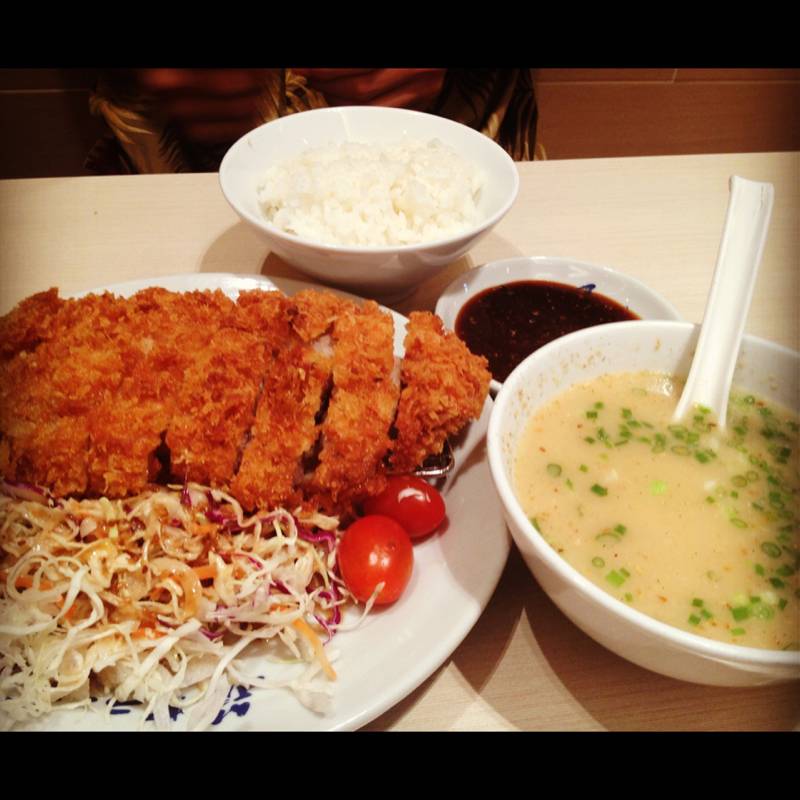ทงคัตซึ ที่ ร้านอาหาร Yamagoya (ยามาโกย่า) Siamsquare