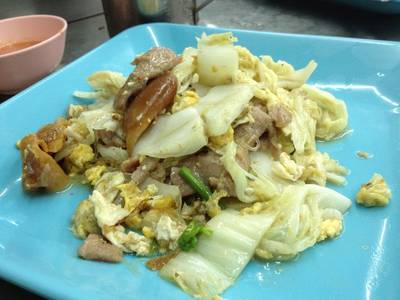 สุกี้แห้งเนื้อ ที่ ร้านอาหาร วัฒนาพานิช ก๋วยเตี๋ยวเนื้อ