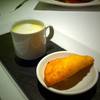 crap corn soup ที่ ร้านอาหาร Fireplace Grill