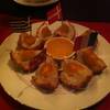 ทอดมันกุ้งไข่เค็ม ที่ ร้านอาหาร บ้านดอกไม้